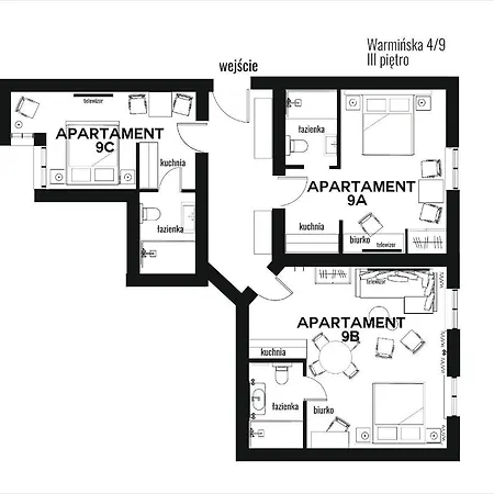 Dk Premium Warminska Secesja Apartment Olsztyn  Exterior photo